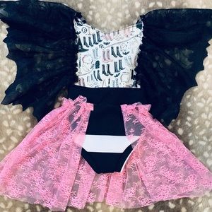 Halloween themed-Witch dress/romper Size 2-3